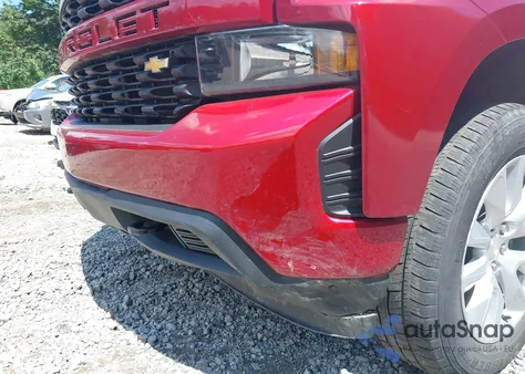 2022 Chevrolet Silverado 1500 Ltd 4Wd Short Bed Custom z USA, uszkodzony, nr VIN 1GCPYBEK5NZ229063